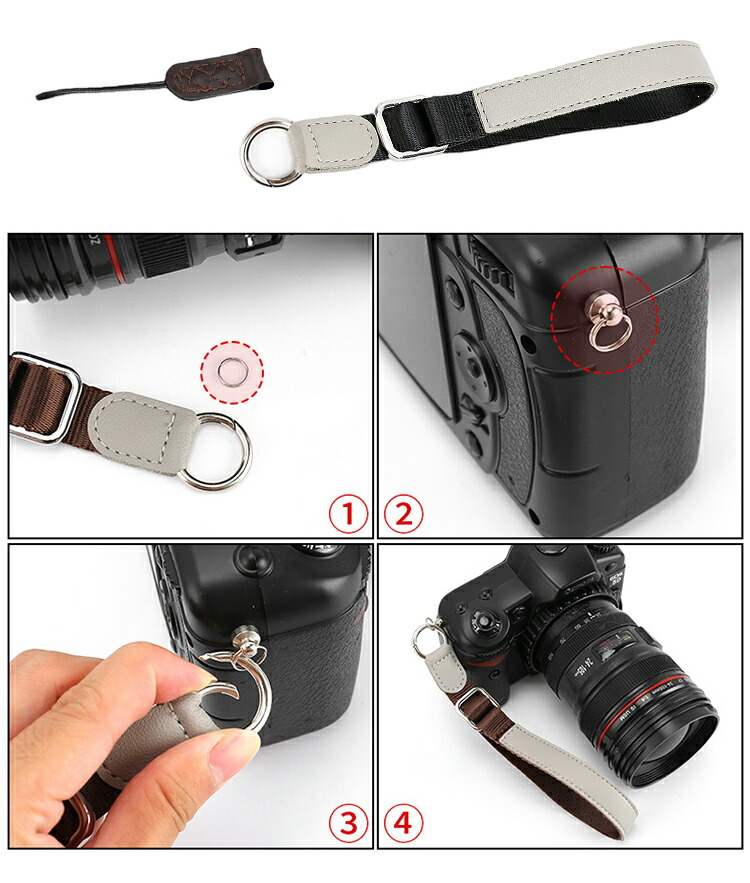 Kodak PIXPRO C1 ストラップ FZ55 / FZ45 WPZ2 ハンドストラップ 落下