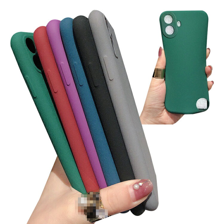 CMF Phone 1 �P�[�X �ϏՌ� �J�o�[ �}�b�g TPU �\�t�g�P�[�X �V���v�� �ی�P�[�X Nothing  �i�b�V���O CMF Phone 1 �A���h���C�h �������� �������