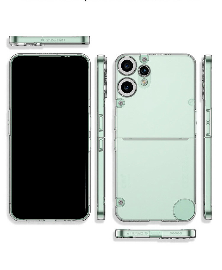 CMF Phone 2 Pro ケース マット 半透明 カバー 耐衝撃 ケース/カバー 