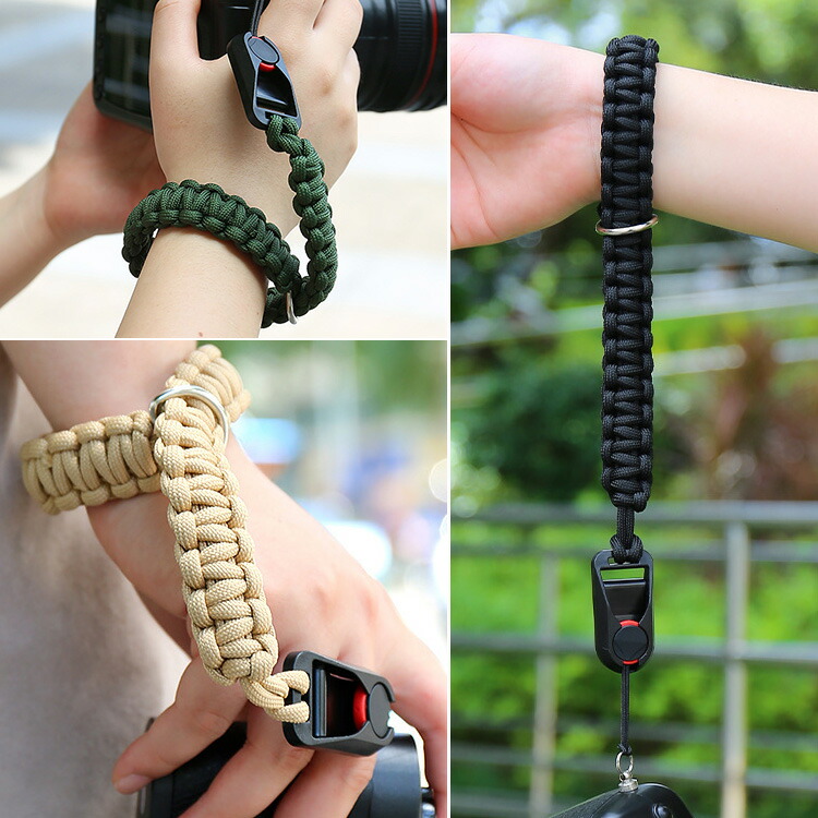 1970.t.yasu　ストラップ付 レザーストラップ 丸型カラビナ付き ナスカン付き LF-044 マルゴー