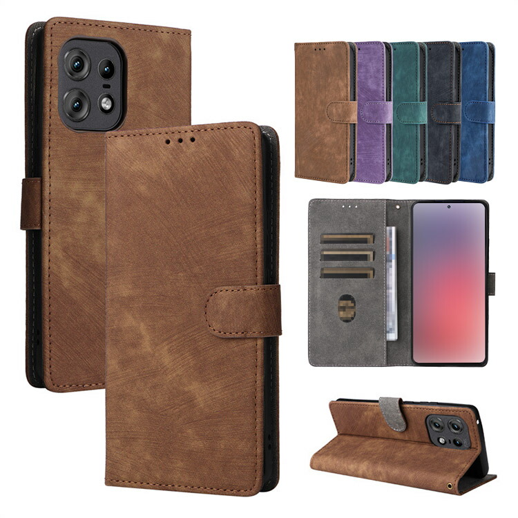 Motorola Edge 50 Pro / 50S Pro �P�[�X �蒠�^ �J�o�[ PU���U�[ �蒠�^���U�[�P�[�X �X�^���h�@�\ �J�[�h���[ �G�b�W 50 �v�� �A���h���C�h