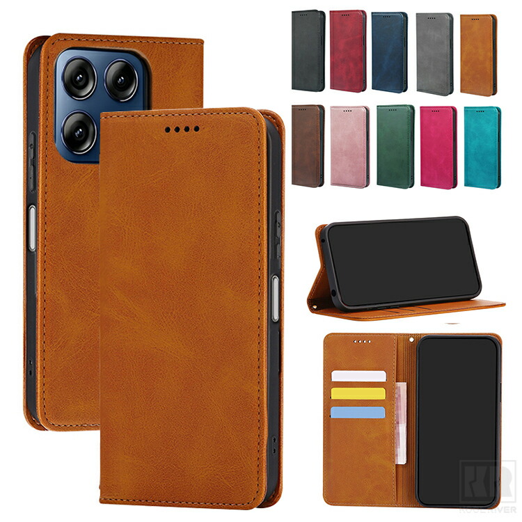 Edge 70 �P�[�X �蒠�^ 70Pro �J�o�[ PU���U�[ �X�^���h�@�\ �J�[�h���[ �}�O�l�b�g�t�� �V���v�� ������ ���킢�� Motorola ���g���[�� �G�b�W 70 �v��