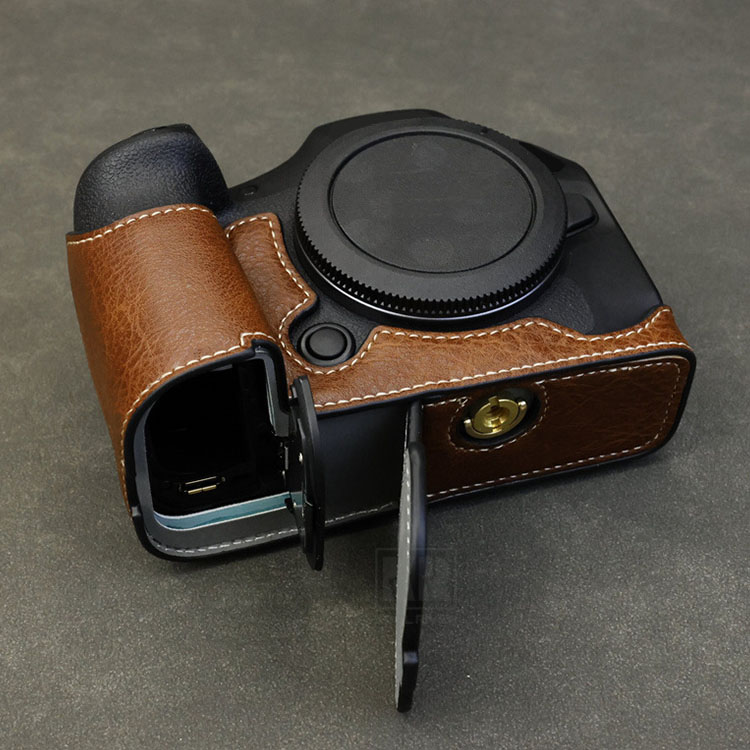 EOS R6 Mark対応 III ケース Mark II / R5 カメラケース PUレザー