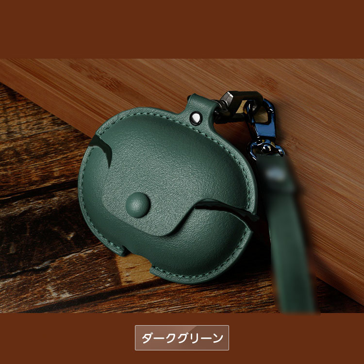 FreeClip ケース PUレザー カバー シンプル ストラップ付き 充電穴付き