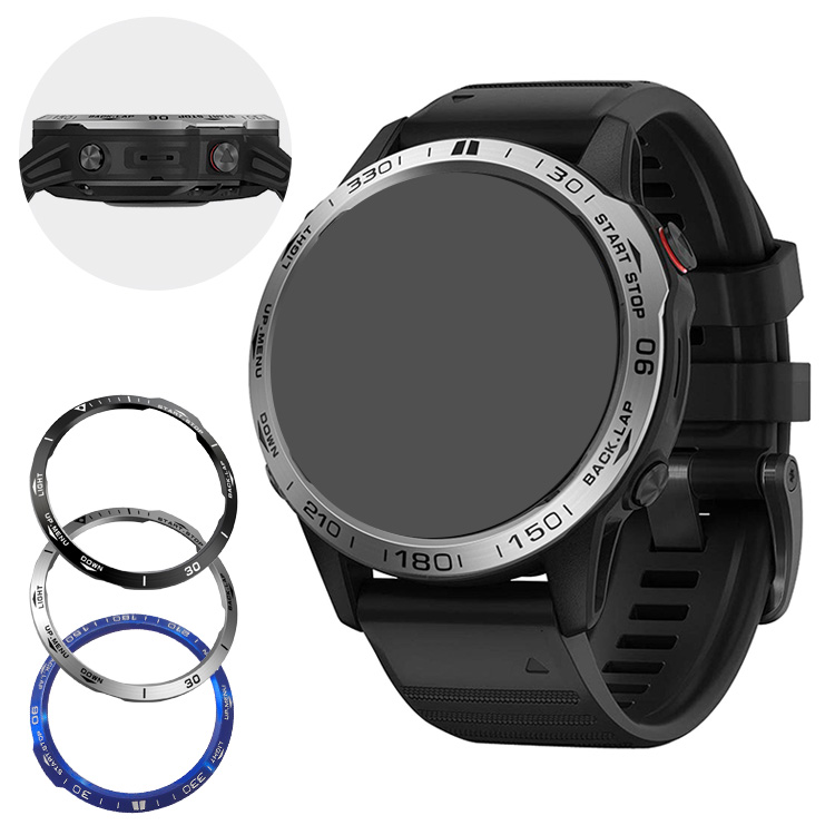ラウンド用品・アクセサリー Garmin fenix6s fēnix 6S Sapphire Tundra Light Gold Leather band | スマート