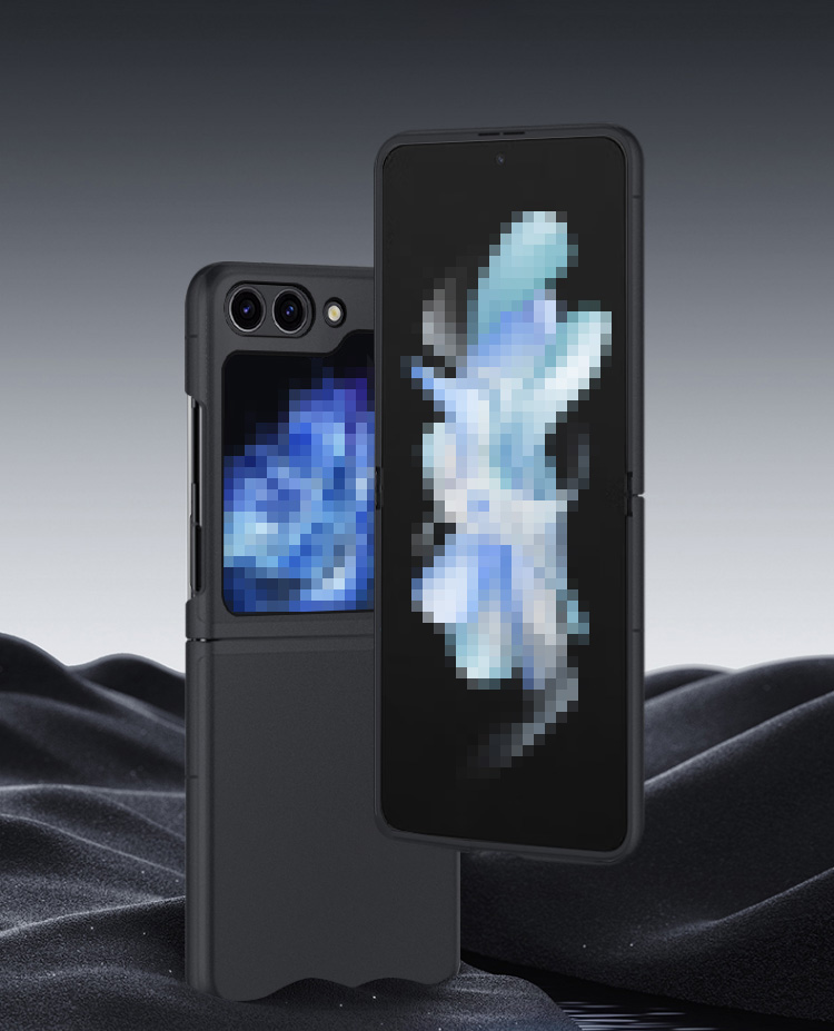 Galaxy Z Flip5 ケース 半透明 カバー 折りたたみ型 ハードカバー シンプル ギャラクシーZ フリップ5 アンドロイド おすすめ おしゃれ｜it-donya｜02