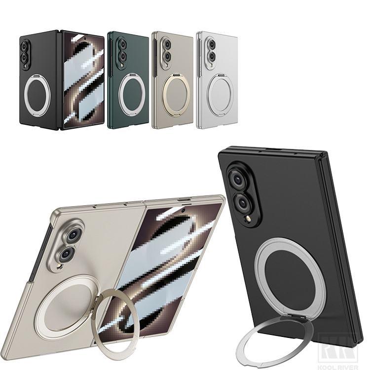 Galaxy Z Fold8 �P�[�X �ϏՌ� �J�o�[ �܂肽���݌^ �����K���X�t�B�����t�� �v���X�`�b�N �n�[�h�P�[�X ��̌^�����O�t�� �X�^���h�@�\ �ی�P�[�X