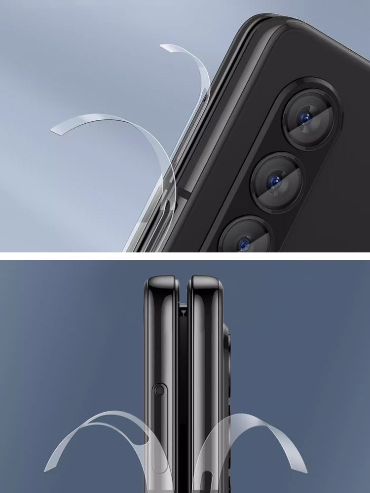 Galaxy Z Fold 5フィルム 光沢 側面保護 + ヒンジ保護 サムスン