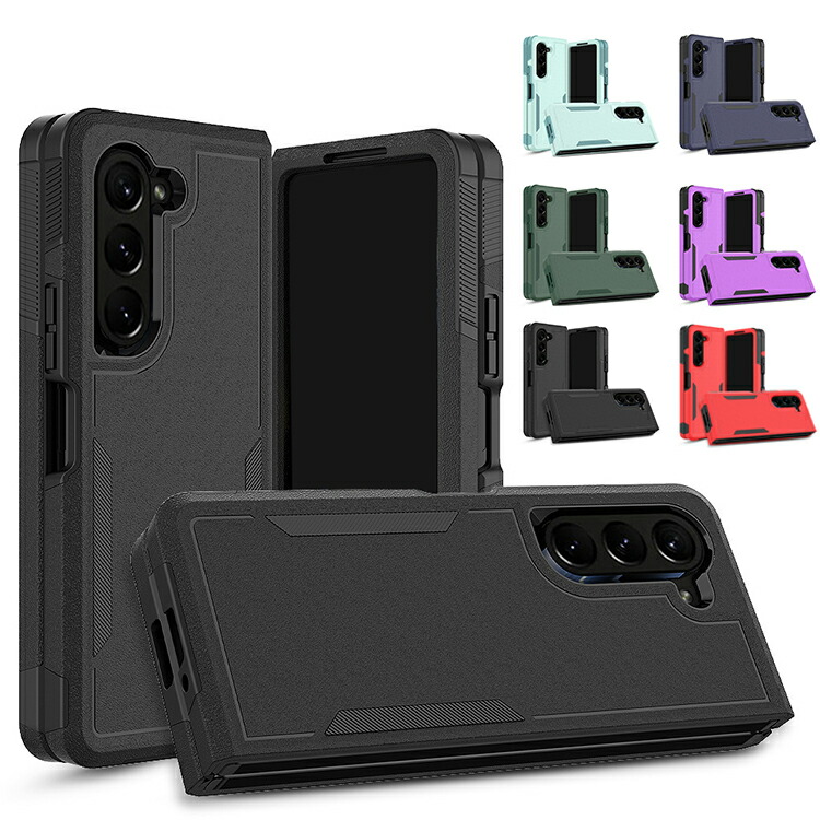 Galaxy Z Fold6 �P�[�X �ϏՌ� �J�o�[ �܂肽���݌^  TPU �n�[�h�P�[�X �V���v�� Samsung �T���X�� �M�����N�V�[ Z