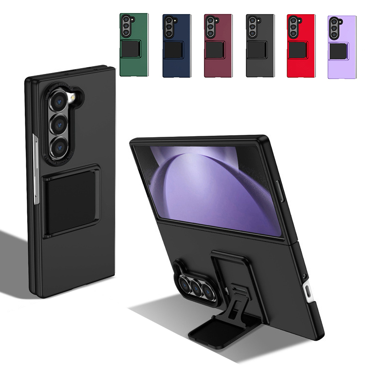 Galaxy Z Fold6 �P�[�X �J�o�[ �ϏՌ� �܂肽���݌^ �v���X�`�b�N �n�[�h�P�[�X �X�^���h�@�\ �V���v�� Samsung �T���X�� �M�����N�V�[ Z �t�H�[���h6
