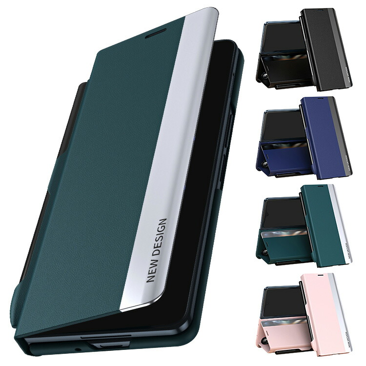 Galaxy Z Fold6 P[X 蒠^ Jo[ ܂肽݌^ ܂ bL PUU[ y[ ^b`yt Samsung TX MNV[ Z tH[h6