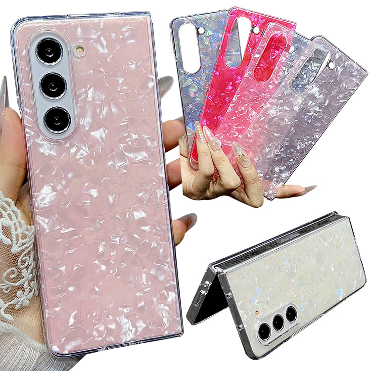 Galaxy Z Fold 6 �P�[�X �ϏՌ� �J�o�[ �X�܂肽���݌^ �V�F���� ���킢�� �L���L�� �f�R �v���X�`�b�N Samsung �T���X�� �M�����N�V�[ Z �t�H�[���h6
