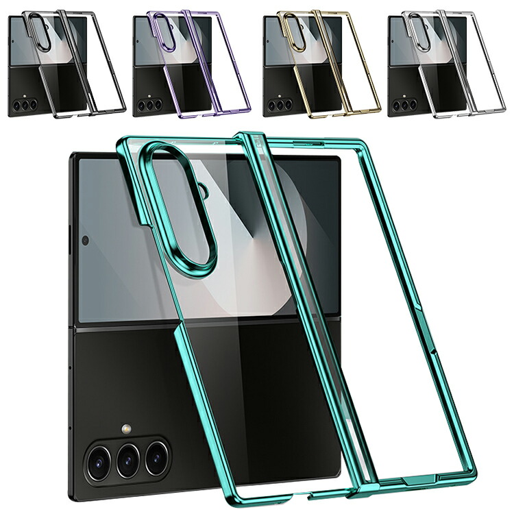 Galaxy Z Fold7 �N���A�P�[�X  �J�o�[ �܂肽���݌^  ���b�L �N���A ���� �v���X�`�b�N �n�[�h�P�[�X �V���v��  ������ Samsung �T���X��