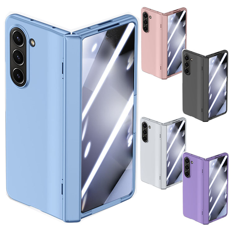 Galaxy Z Fold7 P[X Jo[ ܂肽݌^ KXtBt KX+vX`bN OʋKX n[hP[X Vv  