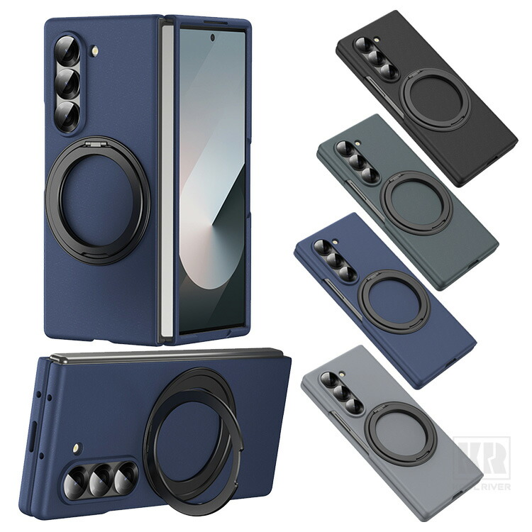 Galaxy Z Fold7 P[X Jo[ ܂肽݌^ ̌^Ot OʋKX X^h@\ Qi[d CX[d Ή wʃP[X Vv 