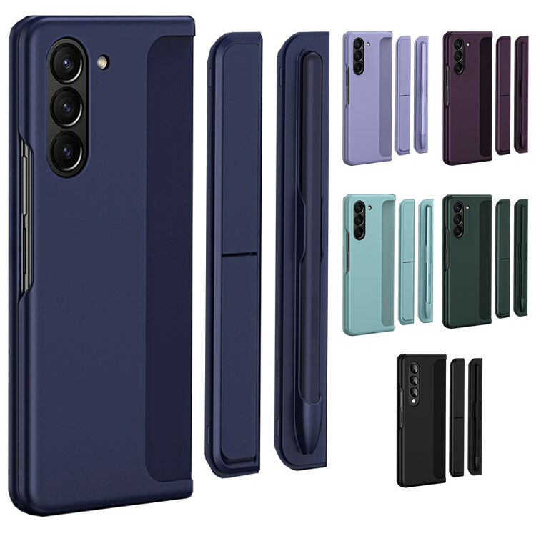 Galaxy Z Fold7 P[X Jo[ ܂肽݌^ yt yz_[t y[ n[hP[X X^h@\ Vv   Samsung TX