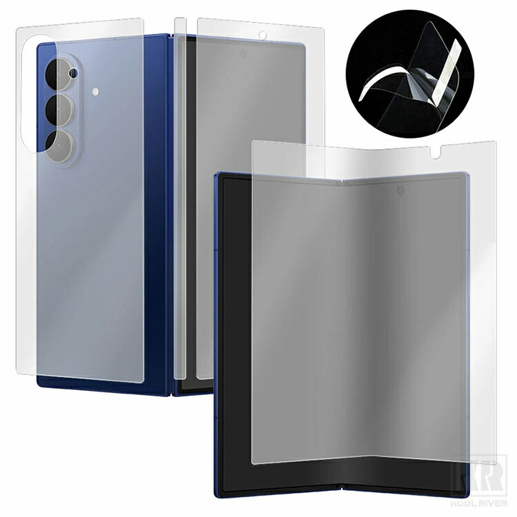 Galaxy Z Fold8�Ή� �K���X�t�B���� �t���ی�t�B����+�T�u�f�B�X�v���C�t���ی�t�B����+�w�ʕی�t�B����+���ʕی�t�B���� TPU�f�� ���� Samsung