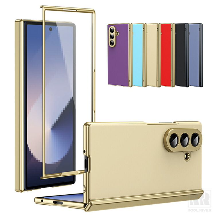Galaxy Z Fold8 �P�[�X �ϏՌ� �J�o�[ ���b�L �����K���X�t�B�����t�� �L�x�ȃJ���o�� �V���v�� ������ Samsung �T���X�� �M�����N�V�[ Z �t�H�[���h8