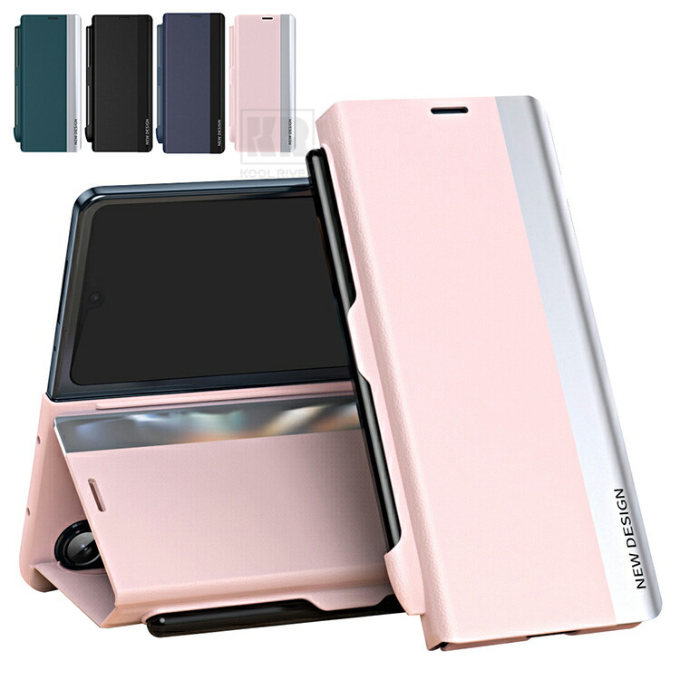 Galaxy Z Fold8 �P�[�X �蒠�^ �J�o�[ �܂肽���݌^ ��܂� ���b�L PU���U�[ �y�����[ �^�b�`�y���t�� �蒠�^PU���U�[�P�[�X Samsung �T���X��