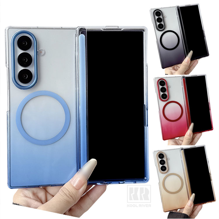 Galaxy Z Fold8 �P�[�X �J�o�[  �ϏՌ� ������ �O���f�[�V���� Qi�[�d ���C�����X�[�d�Ή� �V���v�� ������ Samsung �T���X�� �M�����N�V�[ Z �t�H�[���h8