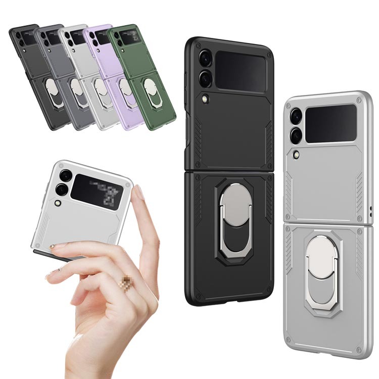 Galaxy Z Flip3 5G SCG12 SC-54B �ϏՌ� �P�[�X/�J�o�[ �܂肽���݌^ �X�^���h�@�\ �����O�t�� �M�����N�V�[Z �t���b�v3 5G Android �A���h���C�h ��������