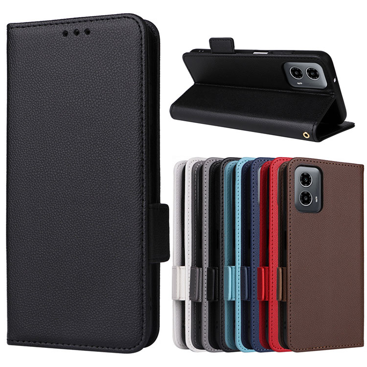 Moto G45 5G�P�[�X �蒠�^ �J�o�[ PU���U�[ �蒠�^PU���U�[�P�[�X �X�g���b�v�t�� �X�^���h�@�\ �J�[�h���[ �o���p�[ ���g���[�� ���g �A���h���C�h