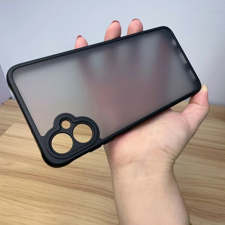 Galaxy A25 5G ケース SC-53F SCG33 耐衝撃 カバー マット 背面半透明