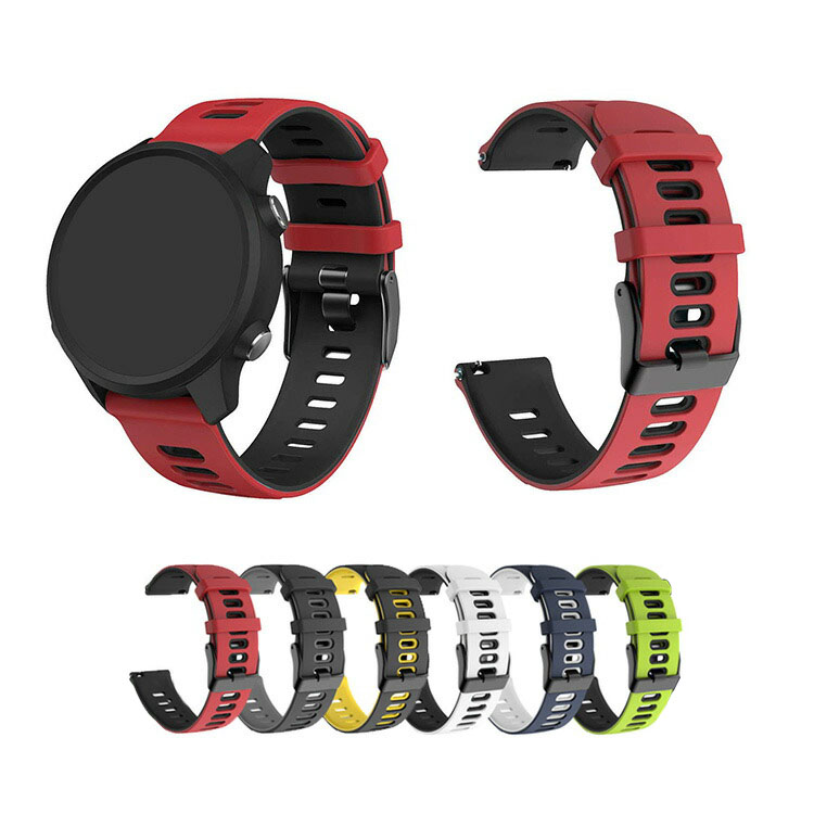 Garmin vivoActive5/vivoActive6  ベルト バンド シリコン 20mm 交換リストバンド/交換バンド/交換ベルト おすすめ ソフトバンド ガーミン ビボアクティブ5 | 