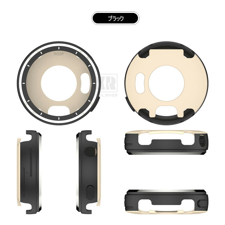 vivoactive 6 ケース 耐衝撃 カバー プラスチック＆アルミバンパー