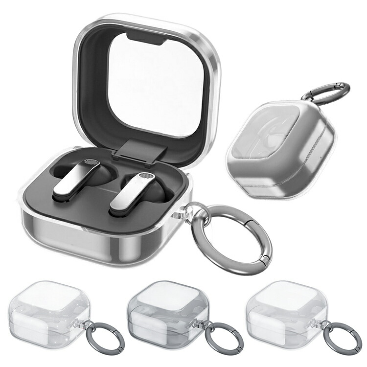 Galaxy Buds4 �P�[�X Buds 4 Pro �N���A �J�o�[ ���� TPU �V���v�� �J���r�i�t�� �N���A�P�[�X �ی�J�o�[ �������� ������� Samsung �M�����N�V�[�o�b�Y4