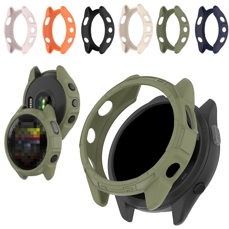 Garmin Forerunner 265 265S �P�[�X TPU �ϏՌ��P�[�X/�J�o�[ �K�[�~�� �t�H�A�����i�[ �\�t�g�P�[�X �J�o�[ �ی�P�[�X/�J�o�[