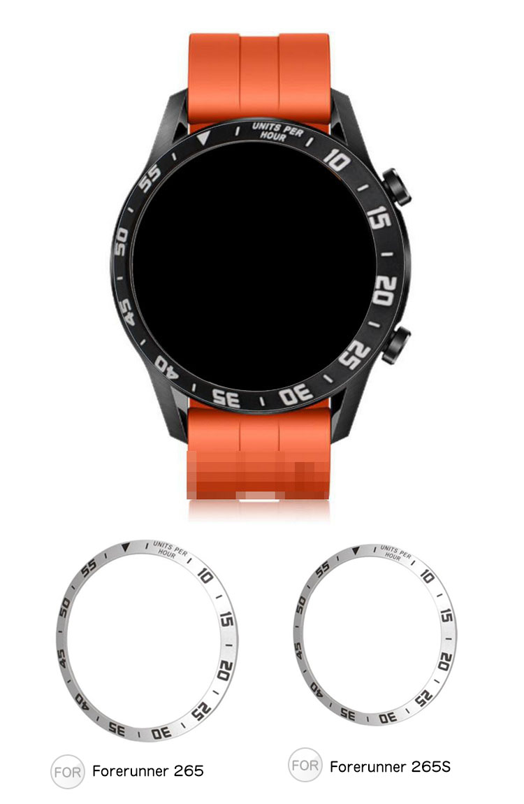 Garmin Forerunner 265 265S ベゼルリング 保護カバー ベゼル フレーム
