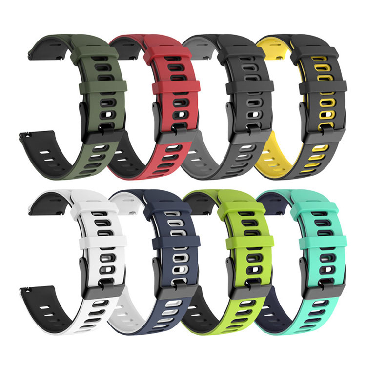 Garmin ForeAthlete 55 ベルト バンド 交換 シリコン 6色