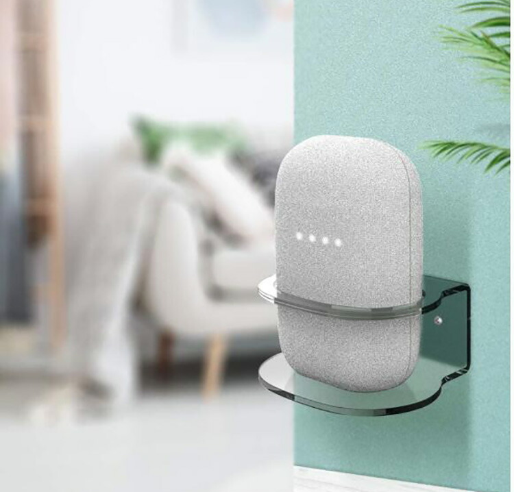 Google Nest Audio 壁固定ブラケットプラスチック スマートスピーカー