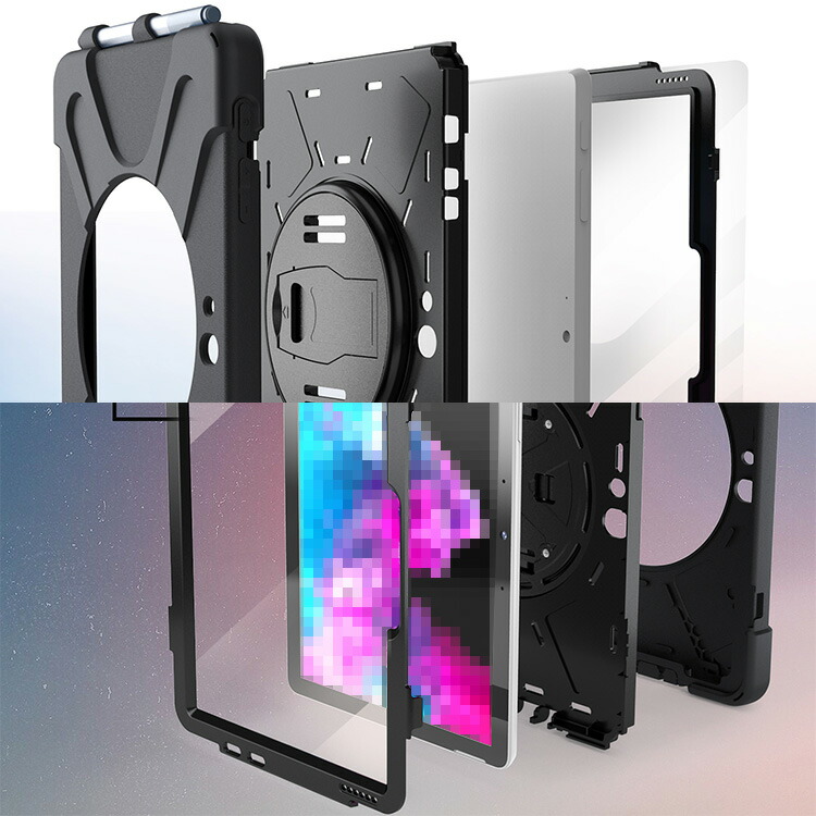 Surface Go 3/Go 2/Go ケース 耐衝撃 カバー サーフェス 10.5インチ