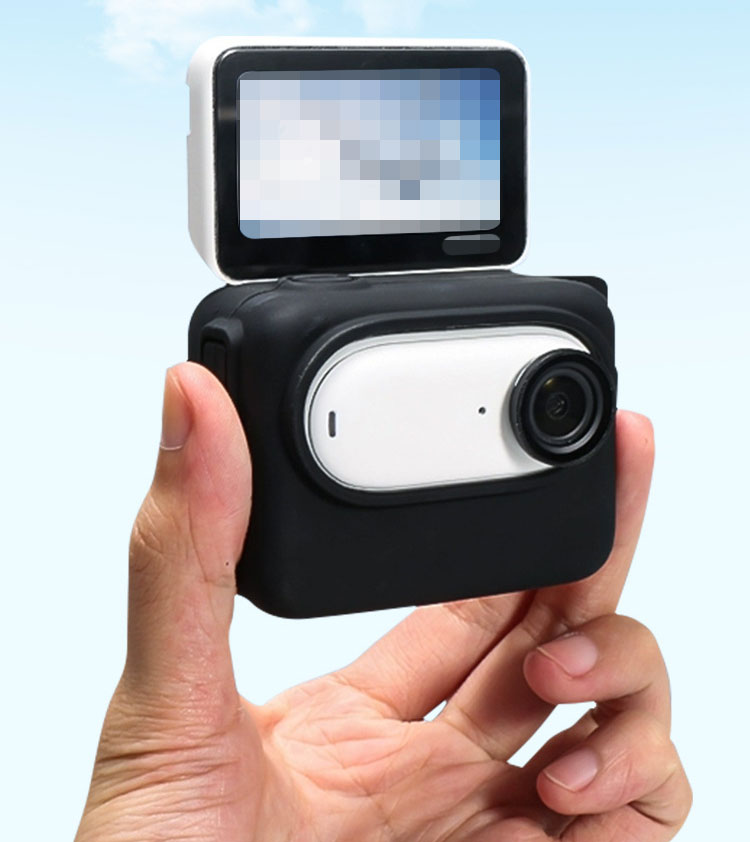 Insta360 GO 3S ケース カバー ストラップ付き シリコンケース