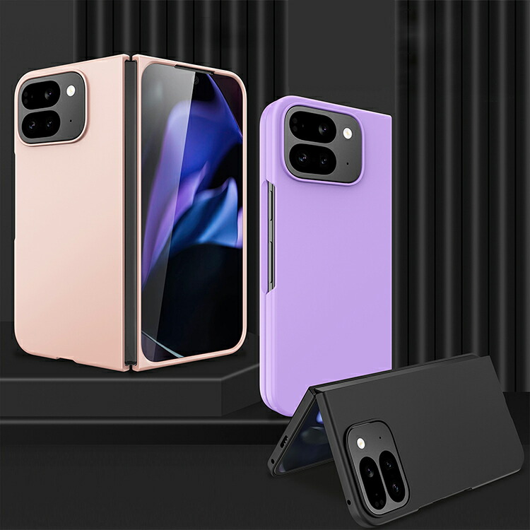 Pixel 10 Pro Fold ケース 耐衝撃 カバー 強化ガラスフィルム付き 強化
