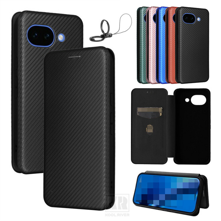 Insta Pixel 10a�Ή� �P�[�X �蒠�^ �J�o�[ �J�[�{���� �R �����O�X�g���b�v�t�� �X�^���h�@�\ �֗��ȃJ�[�h���[�t�� �V���v�� �Ռ��z�� �J�o�[ Google