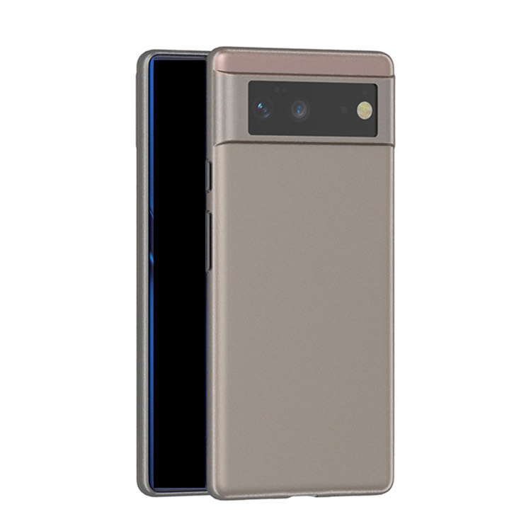 Google Pixel 6/Pixel 6 Pro ケース シンプル 背面半透明 保護
