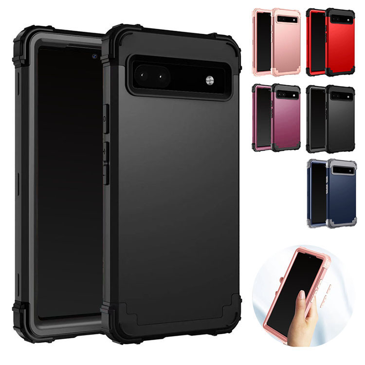 Google Pixel 6a 本体 + ケース2個 Google Pixel 6a Camila ショルダーセット バックカバーケース ミラー付き