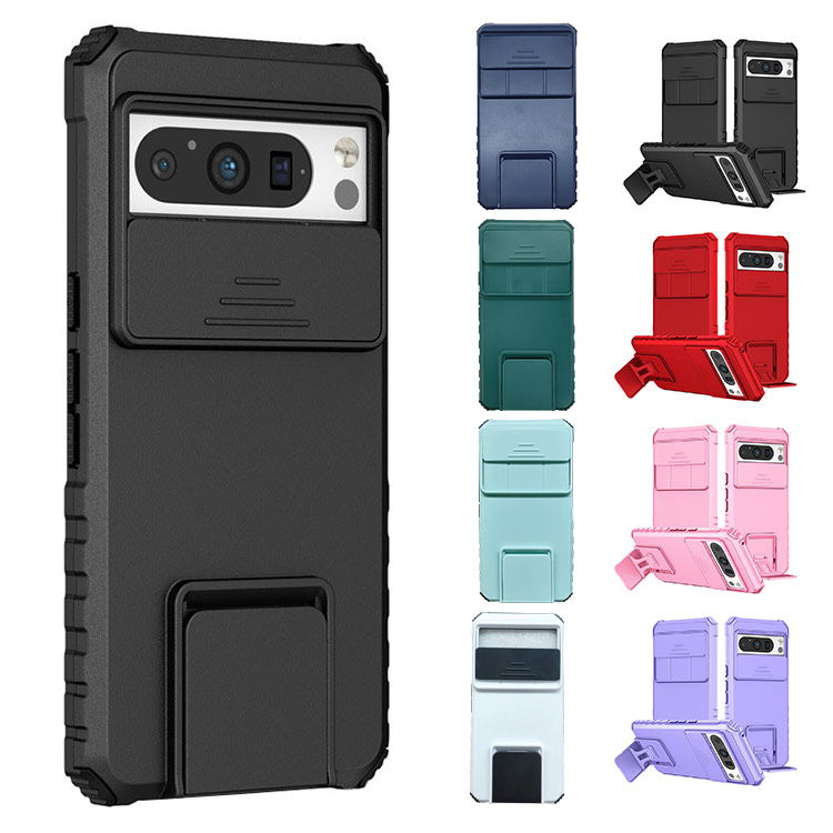 Pixel 8 耐衝撃 ケース Pixel8 Pro カバー スライド式カメラレンズ