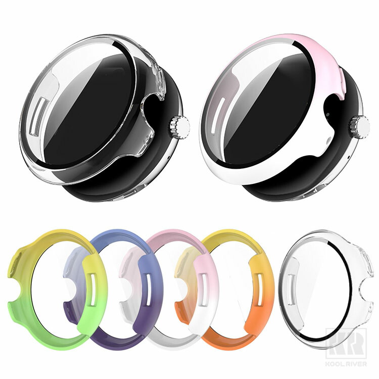 Pixel Watch4 �P�[�X �ϏՌ� �J�o�[ Pixel Watch 4 41mm / 45mm �����K���X �K���X�t�B�����t�� �S�ʕی� �t���ی�P�[�X Google �O�[�O���s�N�Z��