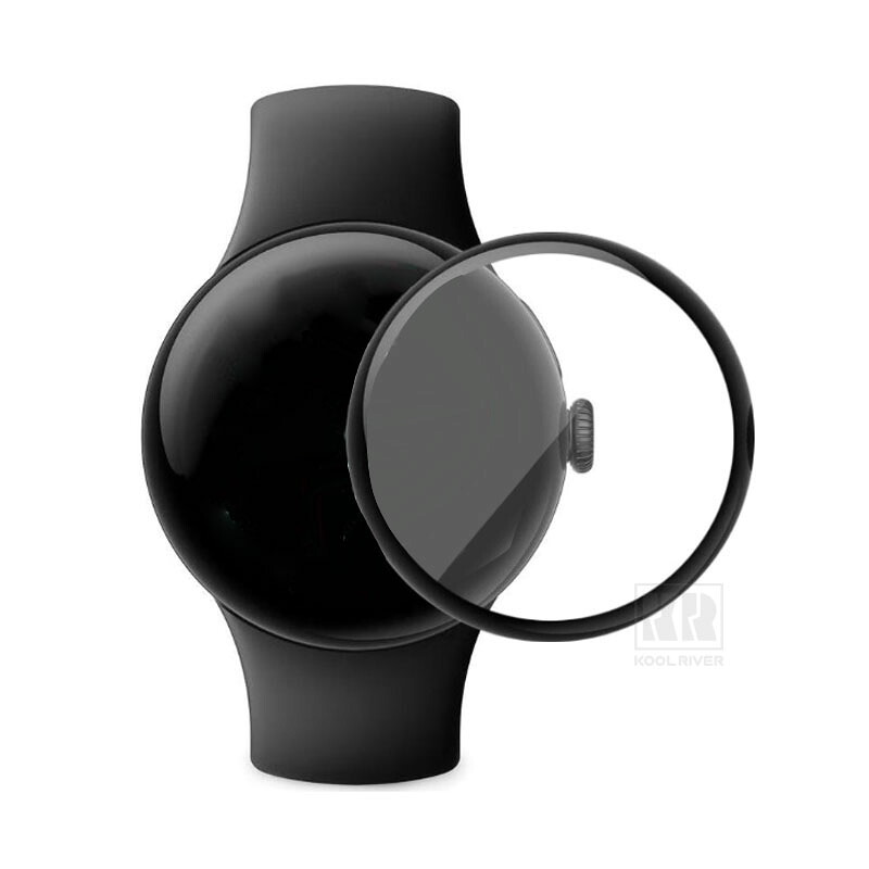 Pixel Watch 5 �t���ی�t�B���� 2������ �ȖʑΉ� �S�ʕی� PMMA�f�� ���h�~ �v���e�N�^�[ �t�B���� �ی�V�[�g Google  �s�N�Z�� �E�H�b�`5
