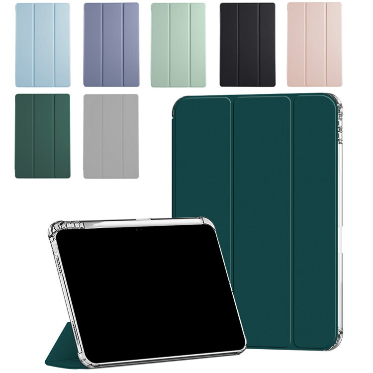 Galaxy Tab A11�P�[�X Tab A11+ 8.7/11�C���` �蒠�^ �J�o�[ �I�[�g�X���[�v �@�\�t�� �N���A �w�ʓ��� PU���U�[ �X�^���h�@�\ �y�����[ �T���X��