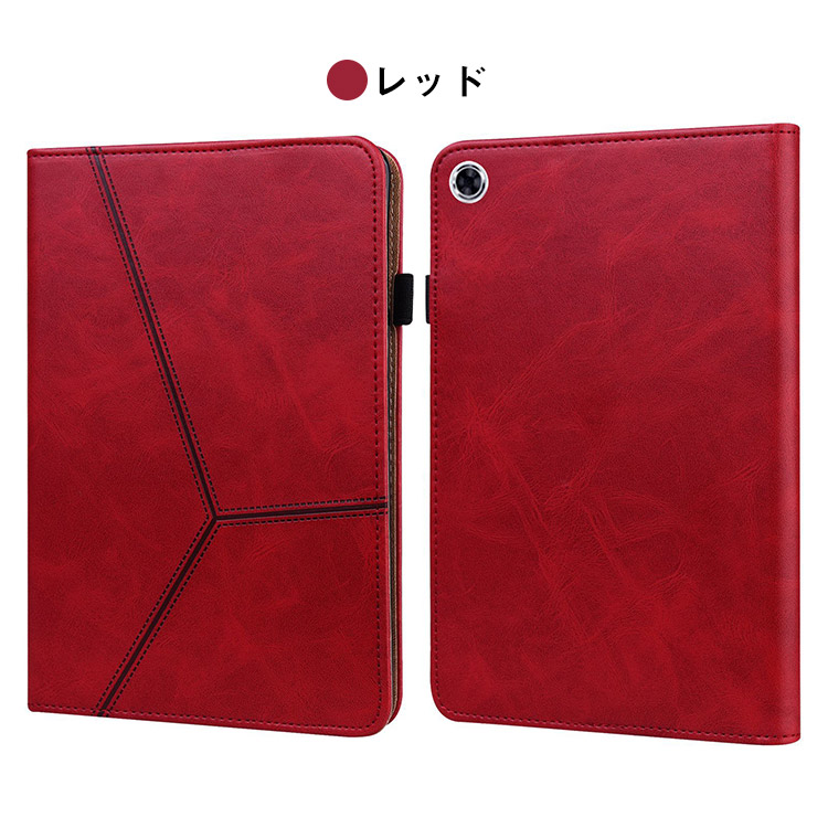 Galaxy Tab A9+ ケース 11インチ 手帳型 カバー PUレザー スタンド機能