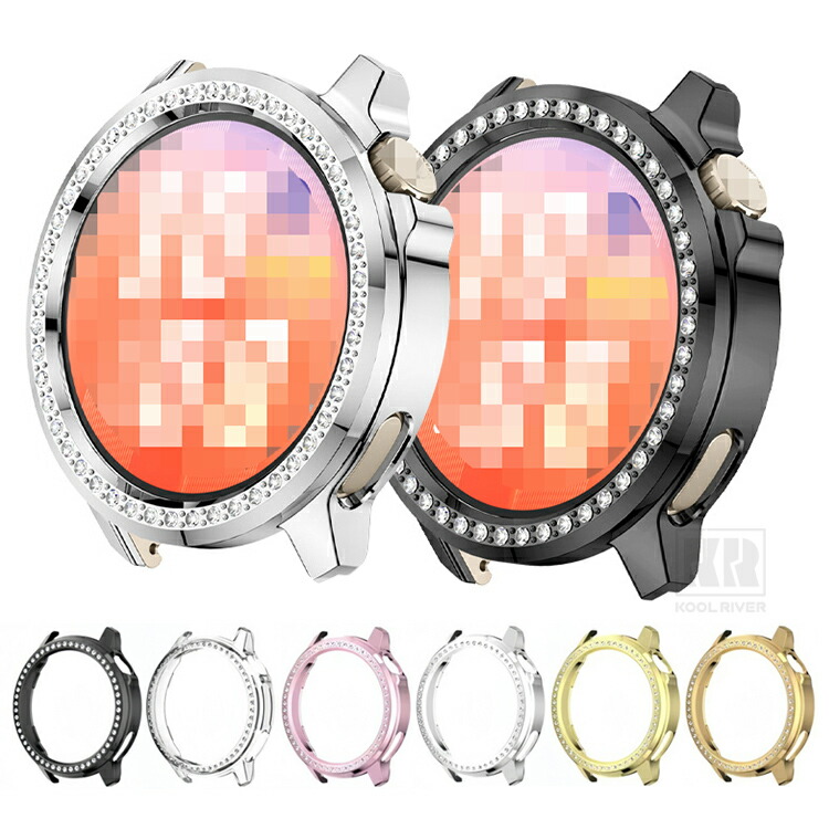 HUAWEI WATCH GT�Ή� Runner 2 �P�[�X �J�o�[ ���C���X�g�[�� �P�F/�N���A �n�[�h�P�[�X �ی�P�[�X �t�@�[�E�F�C �E�H�b�` �W�[�e�B�[ �����i�[2