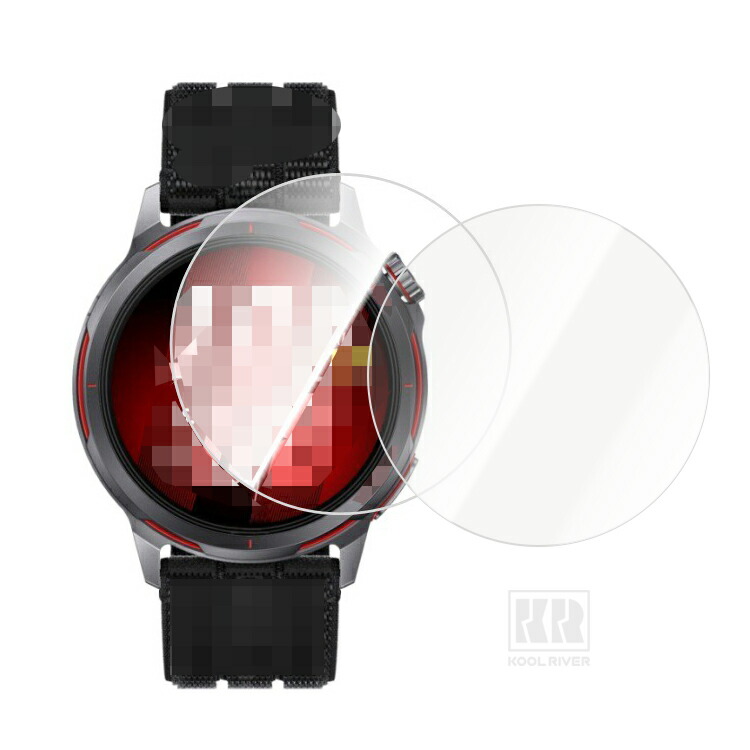 HUAWEI WATCH GT�Ή� Runner 2 �t���ی�t�B���� 2������ �����K���X ���h�~ �v���e�N�^�[ �t�B���� �ی�V�[�g �t�@�[�E�F�C �E�H�b�` �W�[�e�B�[
