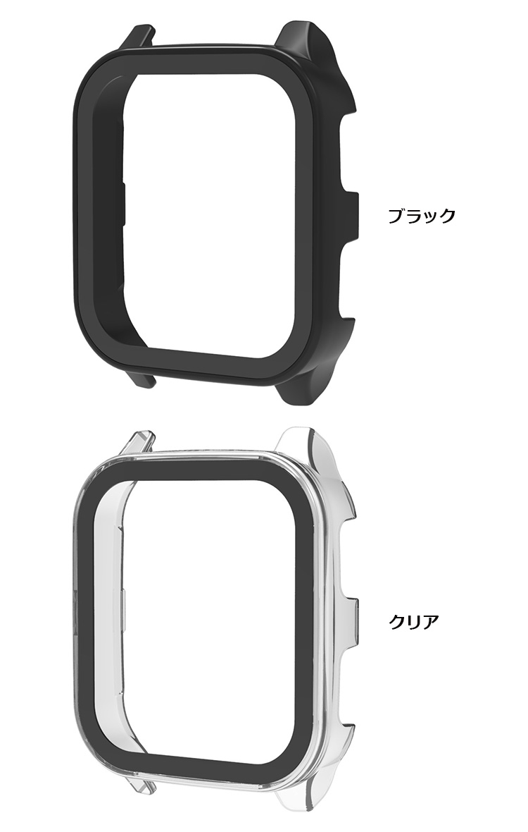 GARMIN Venu Sq 2 ケース Sq2 Music カバー 液晶面強化ガラス 全面保護