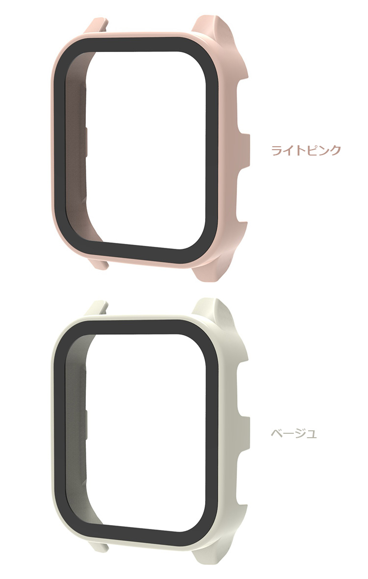 GARMIN Venu Sq 2 ケース Sq2 Music カバー 液晶面強化ガラス 全面保護