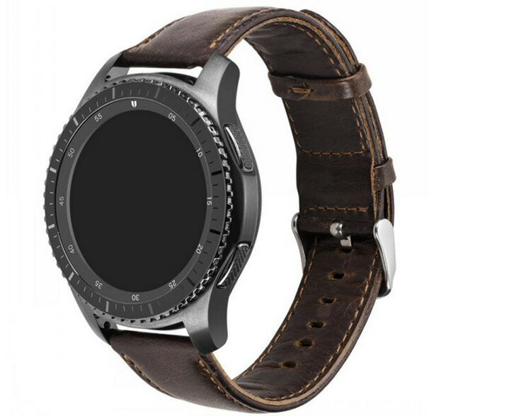 Galaxy watch clearance 46mm leather strap